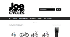 Desktop Screenshot of joemammacycles.com