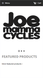 Mobile Screenshot of joemammacycles.com